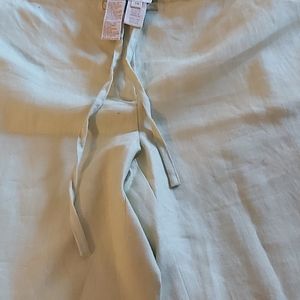 100%linnen women pants size 14